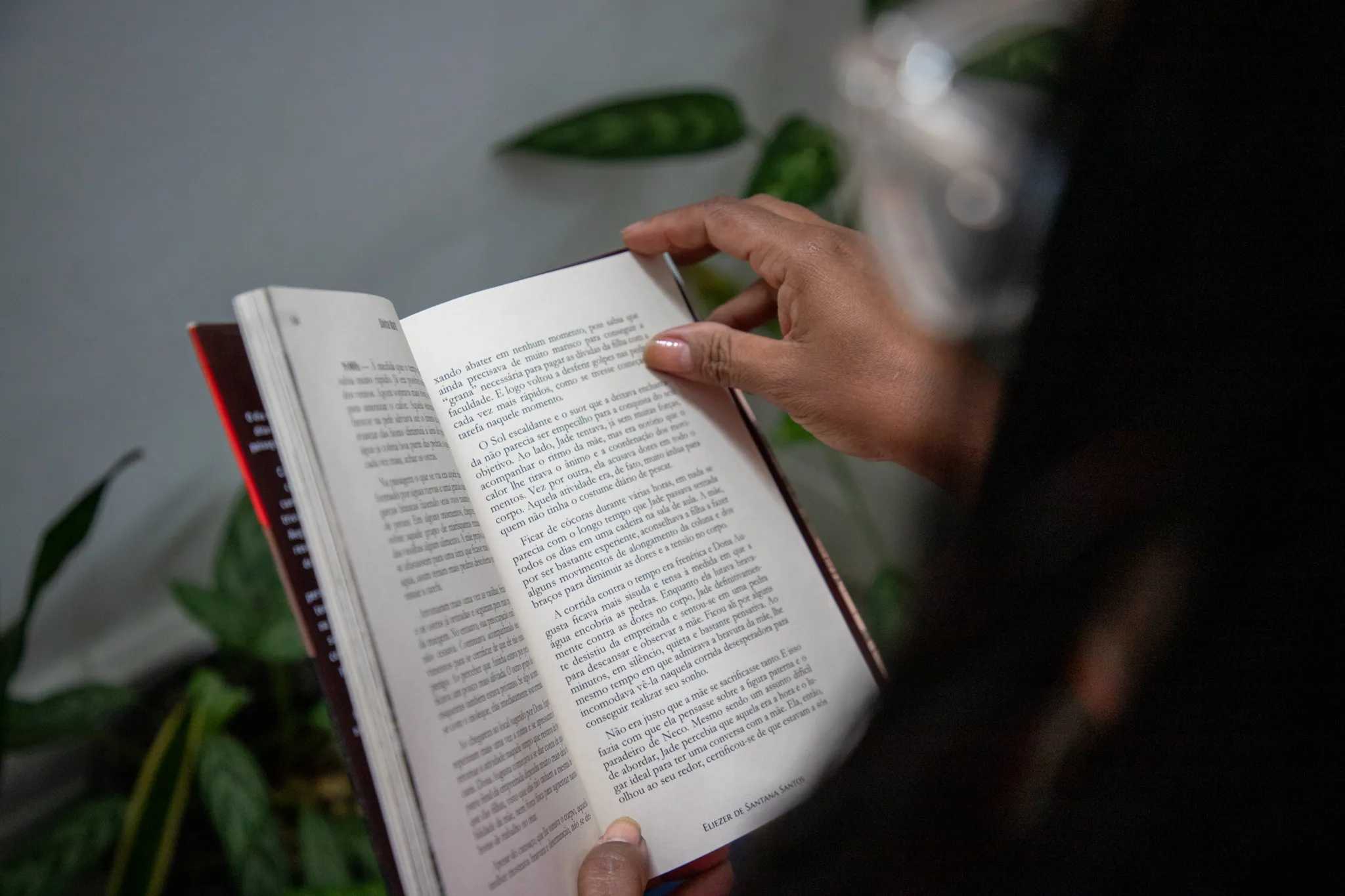 Foto ilustrativa do hábito de leitura