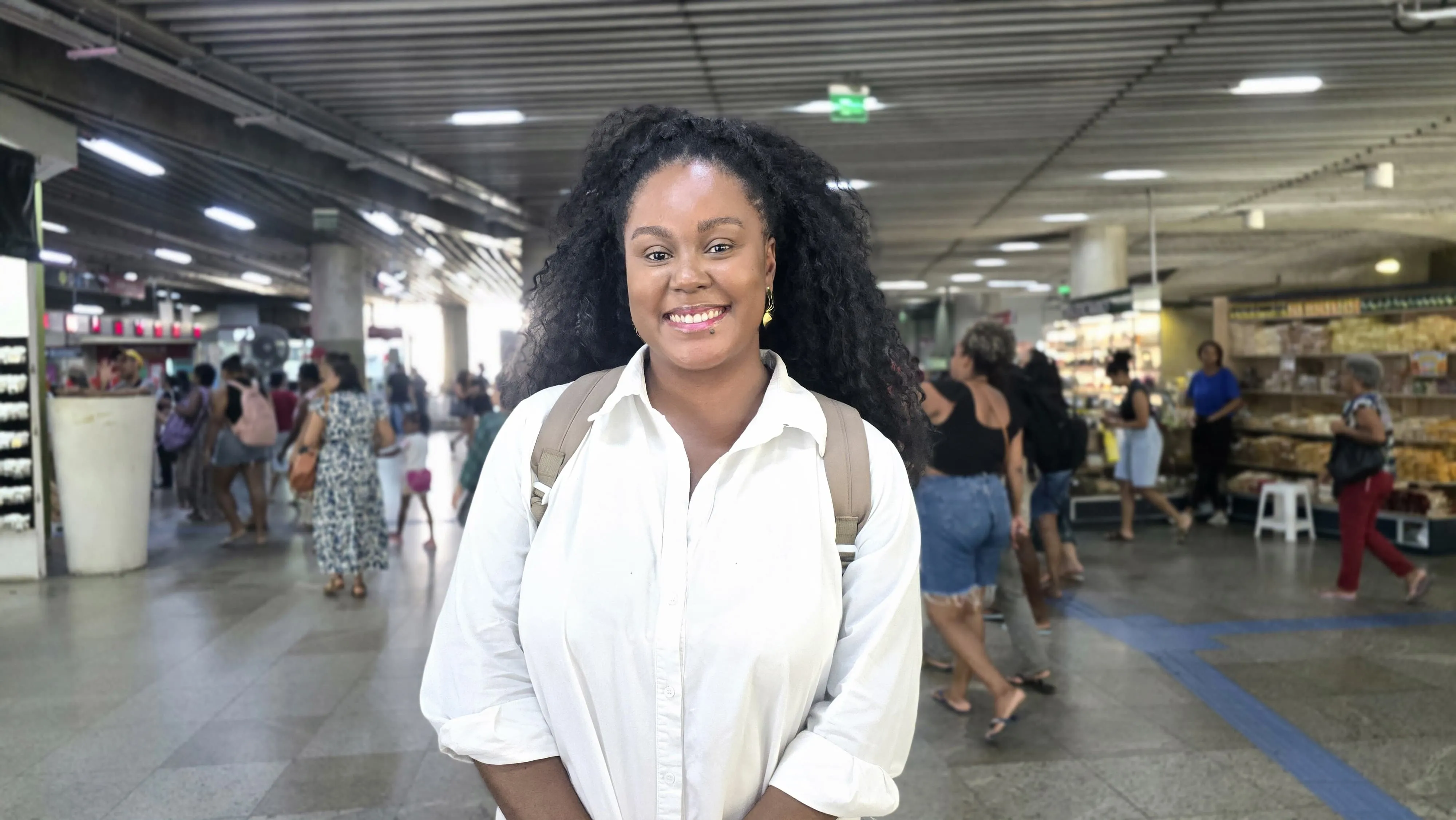 Bárbara sai de Salvador para votar no interior
