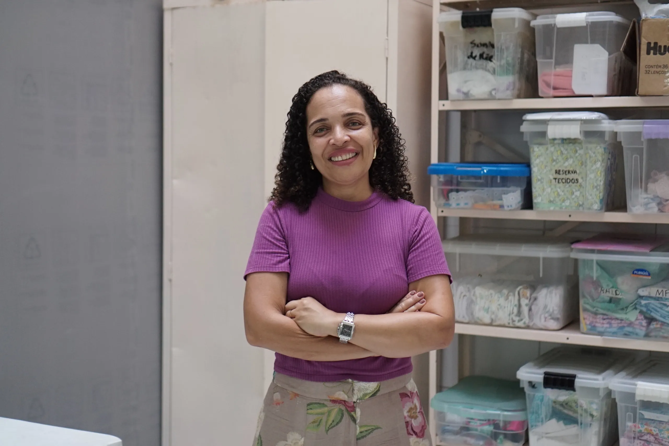 Vânia Castro também é pedagoga