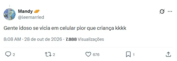 Imagem ilustrativa da imagem Internautas brincam com Lula e seu novo celular