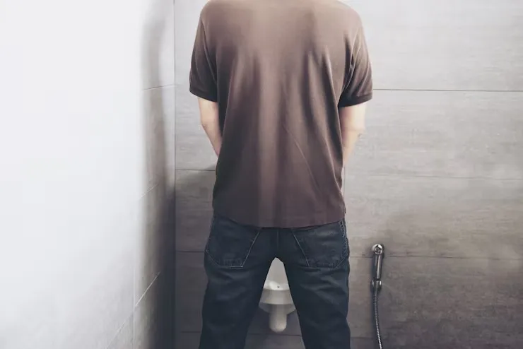 Urinar não garante que todos os resíduos sejam eliminados