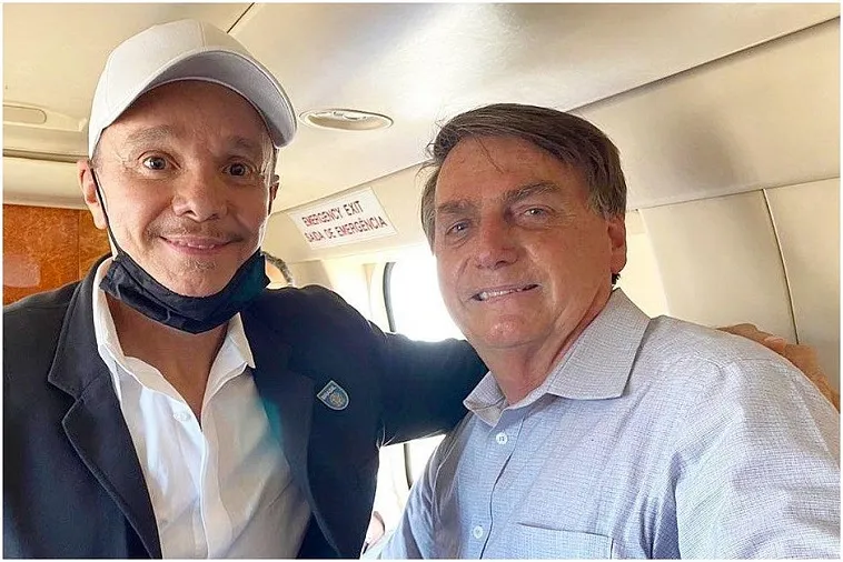 Netinho era um fiel apoiador de Jair Bolsonaro