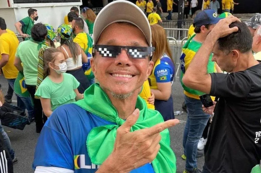 Netinho participou ativamente dos protestos bolsonaristas