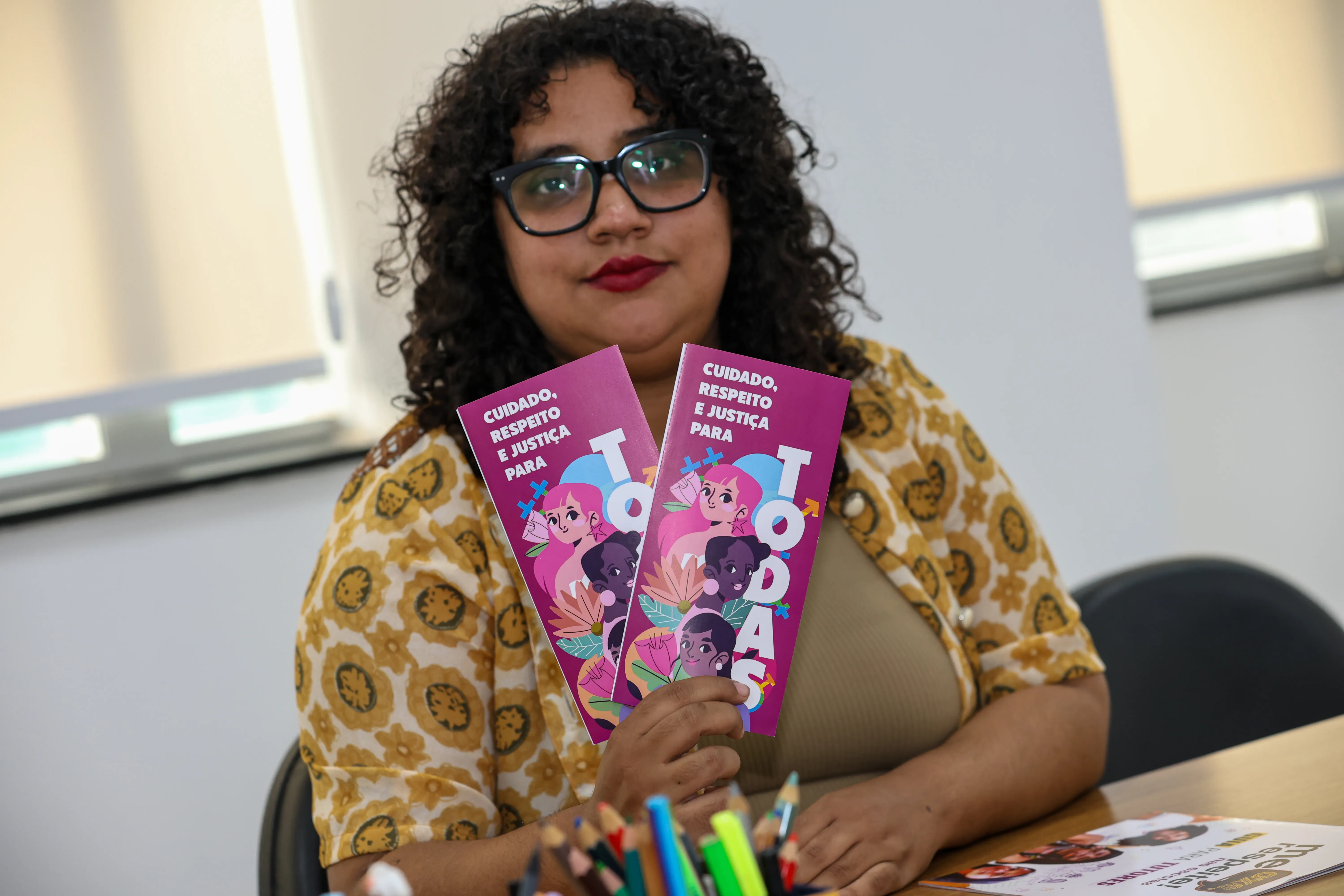 Francileide Araújo, coordenadora de prevenção e enfrentamento à violência contra as mulheres e representante da SPM no Conselho Estadual LGBTQIAPN+