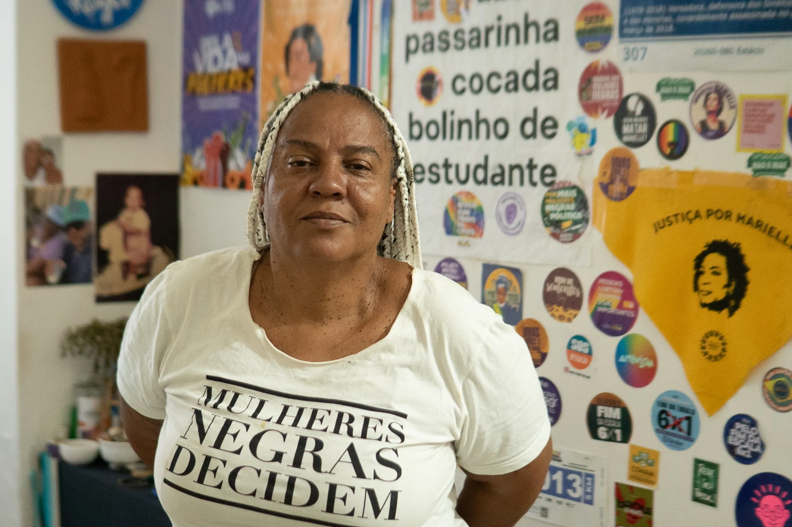 Sandra Muñoz, ativista social e coordenadora da Casa Marielle Franco Brasil, fala sobre barreiras no atendimento à mulheres trans e travestis
