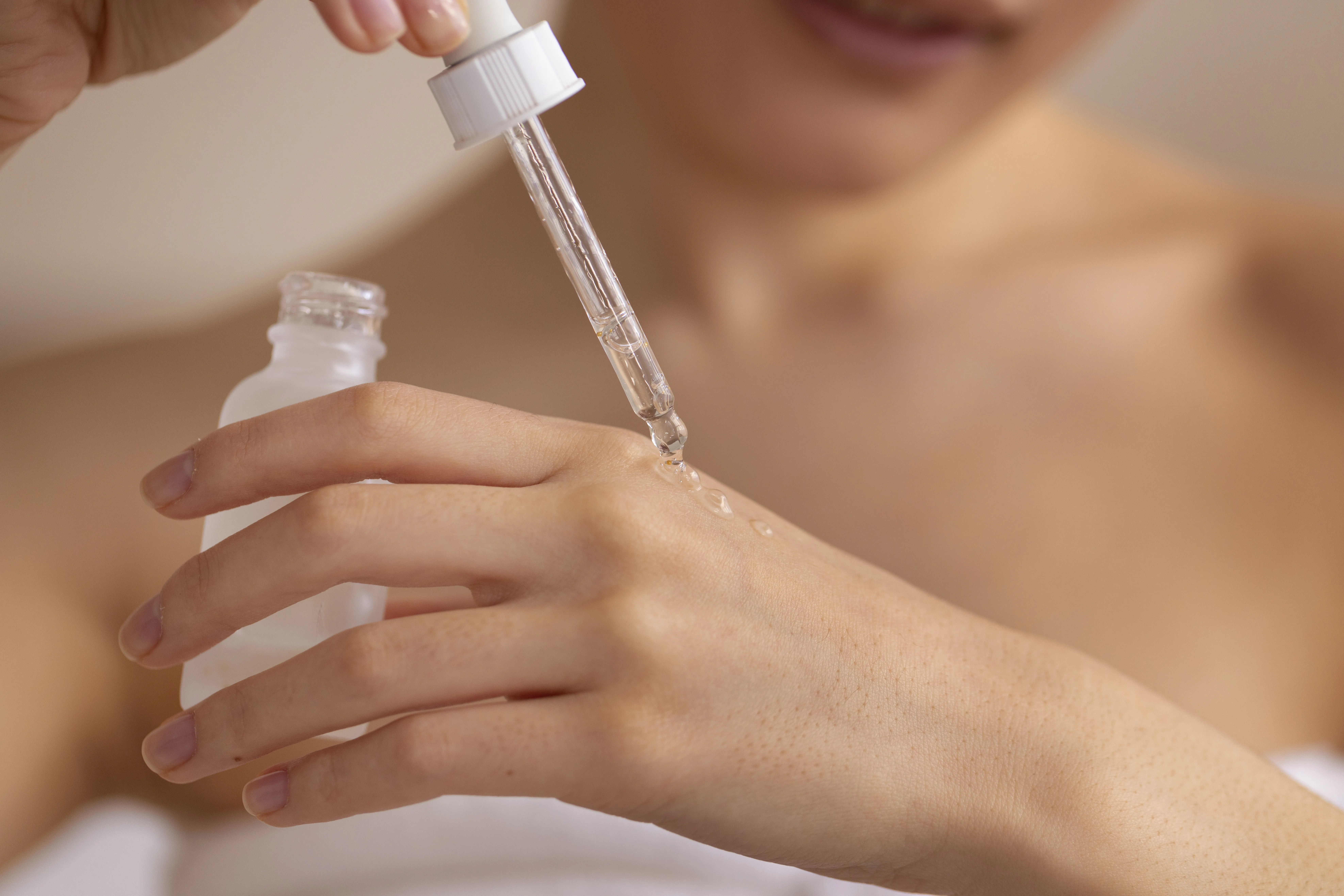 O uso de óleos fazem parte da Skincare coreana