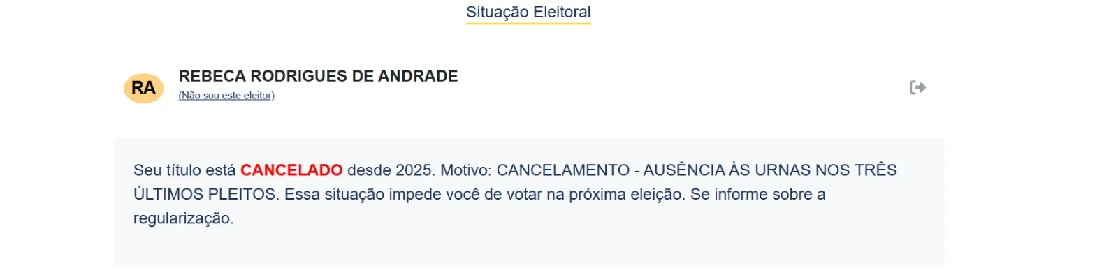 Saiba como está a situação eleitoral de Rebeca Andrade