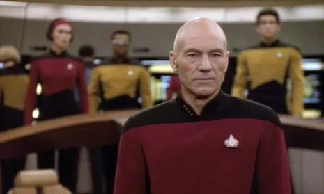 Patrick Stewart em Star Trek
