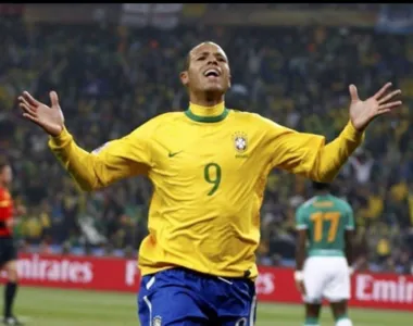 Luis Fabiano já fez sucesso pelo São Paulo e também na Seleção Brasileira